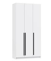 Шкаф для одежды 67.08 "Брандо" (3-х дв.) ЛДСП Белый