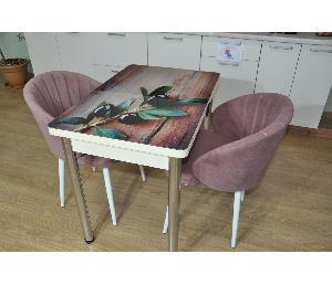 Обеденная группа Симпл фотопечать Маслины №5