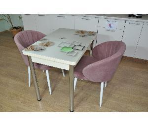 Обеденная группа Симпл фотопечать Ирис №2