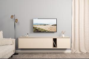 Тумба под ТВ Тайл 16.62, Сатин/Эмили блаш