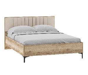 НМ 040.54 Кровать ПМ Арден, Велюр Вивальди 4/Дуб Делано