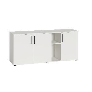 Тумба под ТВ Эйр 16.55, Белый PE шагрень