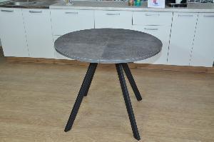 Стол обеденный раскладной Нарди Цемент темный