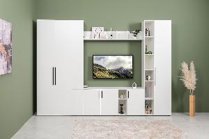 Гостиная Эйр компл.1, Белый шагрень