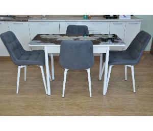 Обеденная группа Нью Йорк фотопечать №5