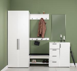 Прихожая Эйр компл.1, Белый шагрень