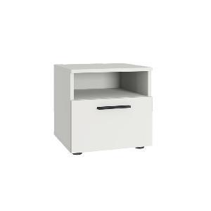 Тумба прикроватная Эйр 16.12, Белый PE шагрень