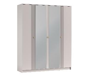 Шкаф для одежды 94.05 "Модена" (4-х дв.) с зеркалом, Кашемир