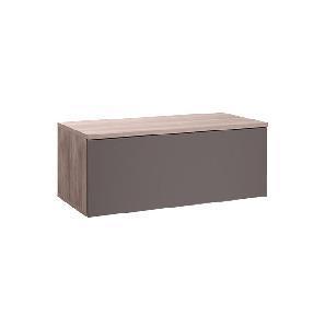 Тумба под ТВ Роквуд 16.54.01, Эмили Блаш/Графит мягкая шагрень