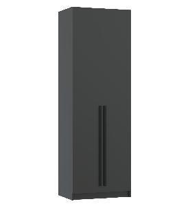 Шкаф для одежды 67.14 "Брандо" (2-х дв.) (диамант серый/фасад ЛДСП диамант серый) (h2400)