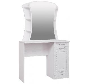 ГЕРТРУДА М6 стол туалетный белая лиственница/ясень жемчужный