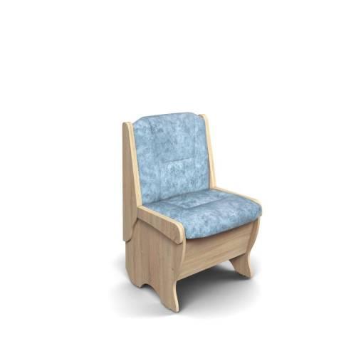 Скамья Лотос 550 / Дуб Сонома / Велюр Лагуна