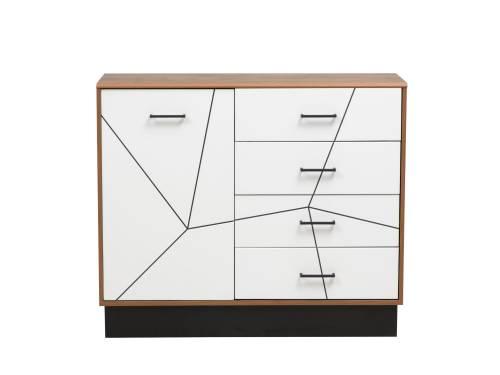 Комод Гамма 54.08 Белый/Таксония