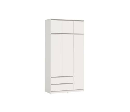 Шкаф Берген 82.02+Антресоль 82.05 (ЛДСП Белый)