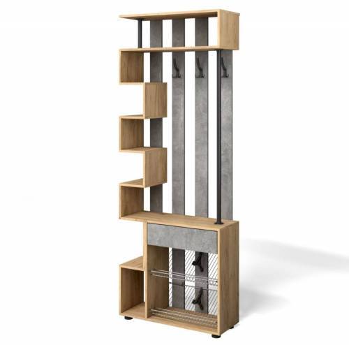 Прихожая Мини Лайт МЛ-1 дуб крафт/ателье светлое