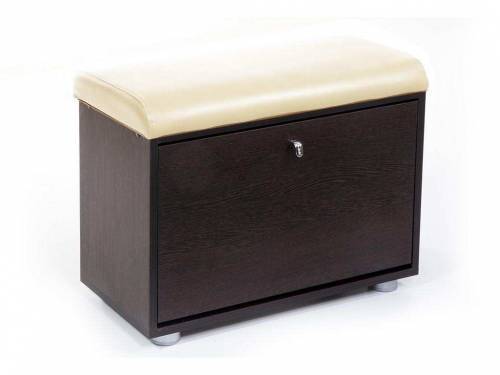 Обувница МС-1 венге/крем