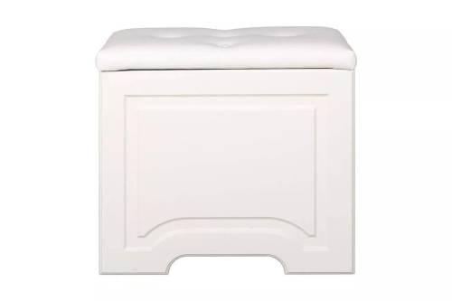 Ливерпуль Пуф 14.02 Белый/Ясень ваниль/кз.Белый