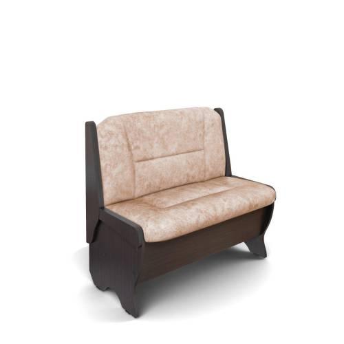 Скамья Лотос 950 / Венге / Велюр Латте