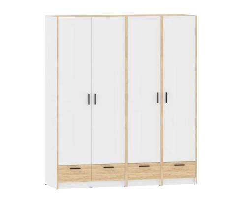 Набор шкафов Оттавия №5 / Белый / Дуб Крафт Золотой