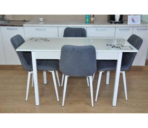 Обеденная группа Альфа фотопечать №2