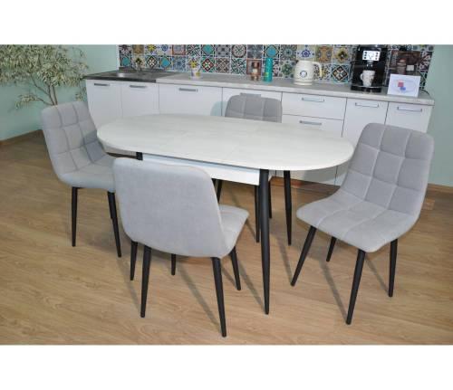 Обеденная группа Стиль Бетон белый/ бид 20 №5