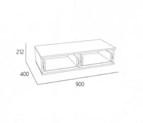 НМ 040.21 Тумба Дакота, Сантьяго/Дуб Делано