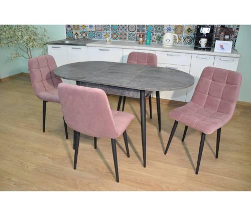 Обеденная группа Стиль Цемент темный/ бид 27 №48