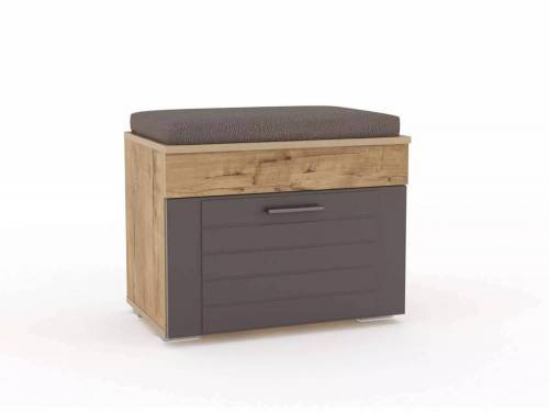 НМ 040.63 Тумба для обуви Ливорно /дуб бунратти / софт графит