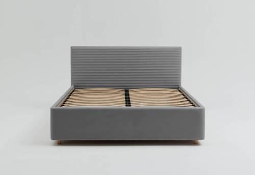 Кровать Ивент Лофт 160х200 (ПМ разборн осн.), №25 Серый