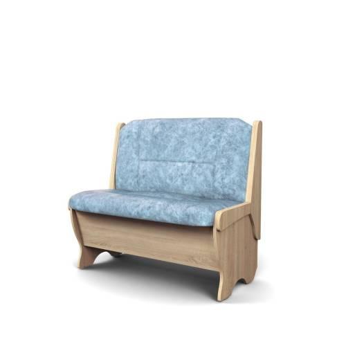 Скамья Лотос 950 / Дуб Сонома / Велюр Лагуна