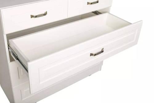 Ливерпуль Комод 10.103.01 Белый/Ясень ваниль