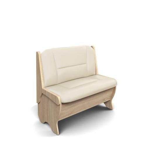 Скамья Лотос 950 дуб/крем