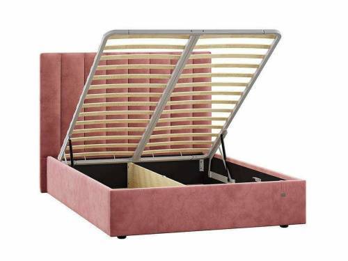 Ингрид Кровать 1400 модель 312 Ультра коралл