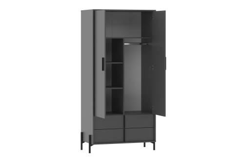 НМ 040.41 Шкаф Тео, Антрацит