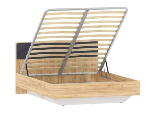 Спальня Оттавия 7 / Антрацит / Дуб Крафт Золотой