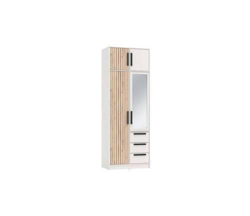 Шкаф Вегас 83.09+Антресоль 83.12 (ЛДСП Белый)