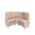 Кухонный набор Нарцисс / Ясень светлый / Велюр Латте Кухонный набор Нарцисс / Ясень светлый / Велюр Латте