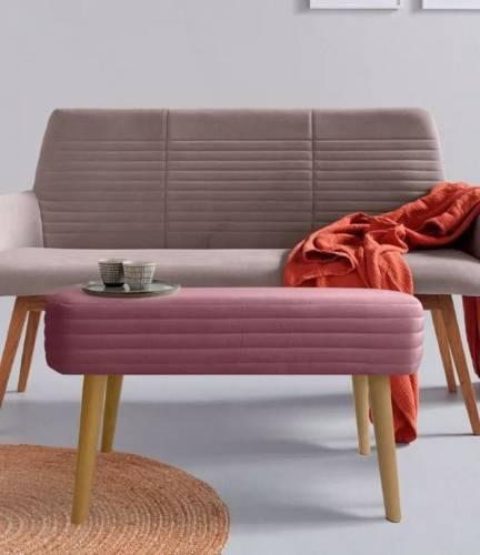 А9ГС-2 Банкетка узкая (на ножках), №15 Пудра