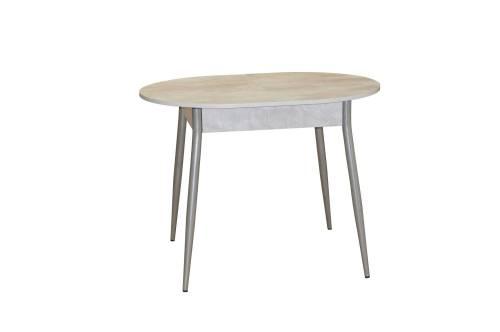 Стол обеденный Стиль-1 Цемент светлый