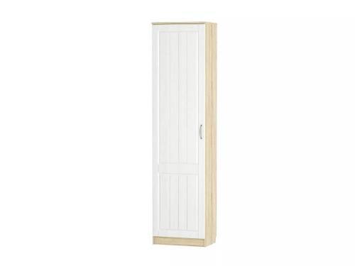 НМ 014.71 ЛВ Шкаф для одежды Оливия Дуб Сонома/белое дерево