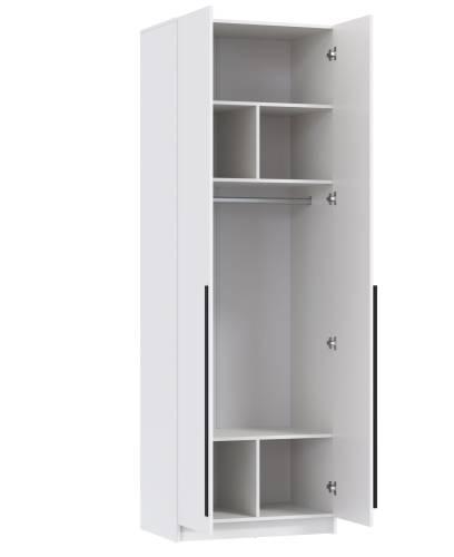 Шкаф для одежды 67.14 "Брандо" (2-х дв.) ЛДСП Белый