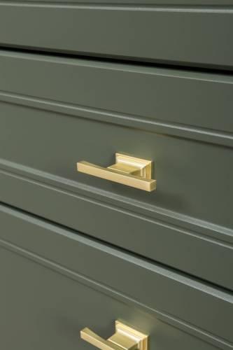 Комод Марион 16.249, Дымчатый Зеленый/Олива шагрень