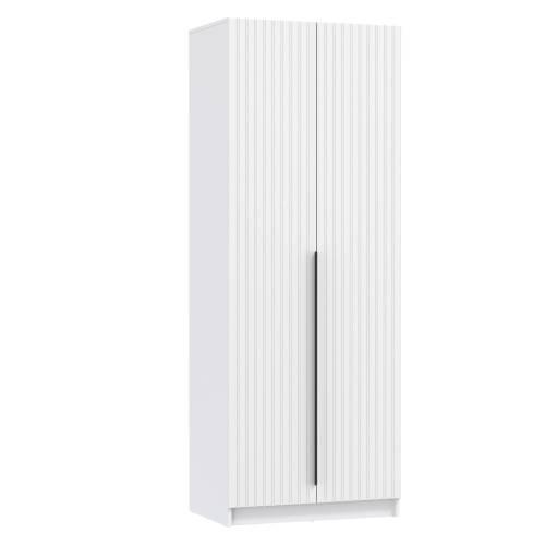 Шкаф для одежды 67.17 "Брандо" (2-х дв.) МДФ Белый
