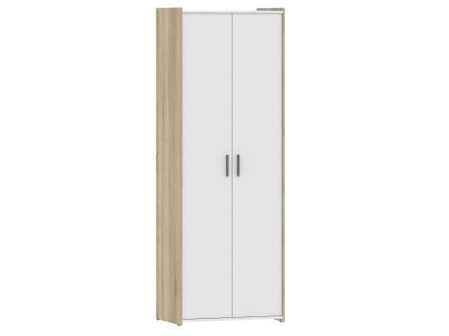 НМ 014.12 Шкаф для одежды Симпл дуб сонома/белый