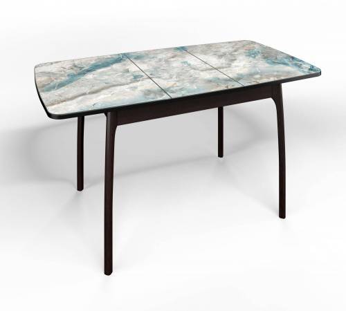 Стол СМ-7 Флорида опора массив изогнутая венге