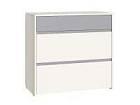Торонто комод 13.321 Белый/Серый