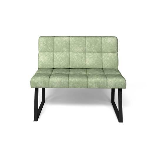 Кухонный диван Реал РМД 1100 / Велюр Мохито / Черный муар