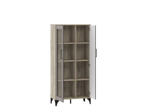 НМ 013.52 Марсель шкаф-пенал Дуб Крафт серый/Софт графит