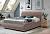 Кровать Нефертити 140х200 (орт.разборн.осн.), №8 Какао