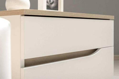 Муссон комод 13.97 Белый/Дуб Эндгрейн